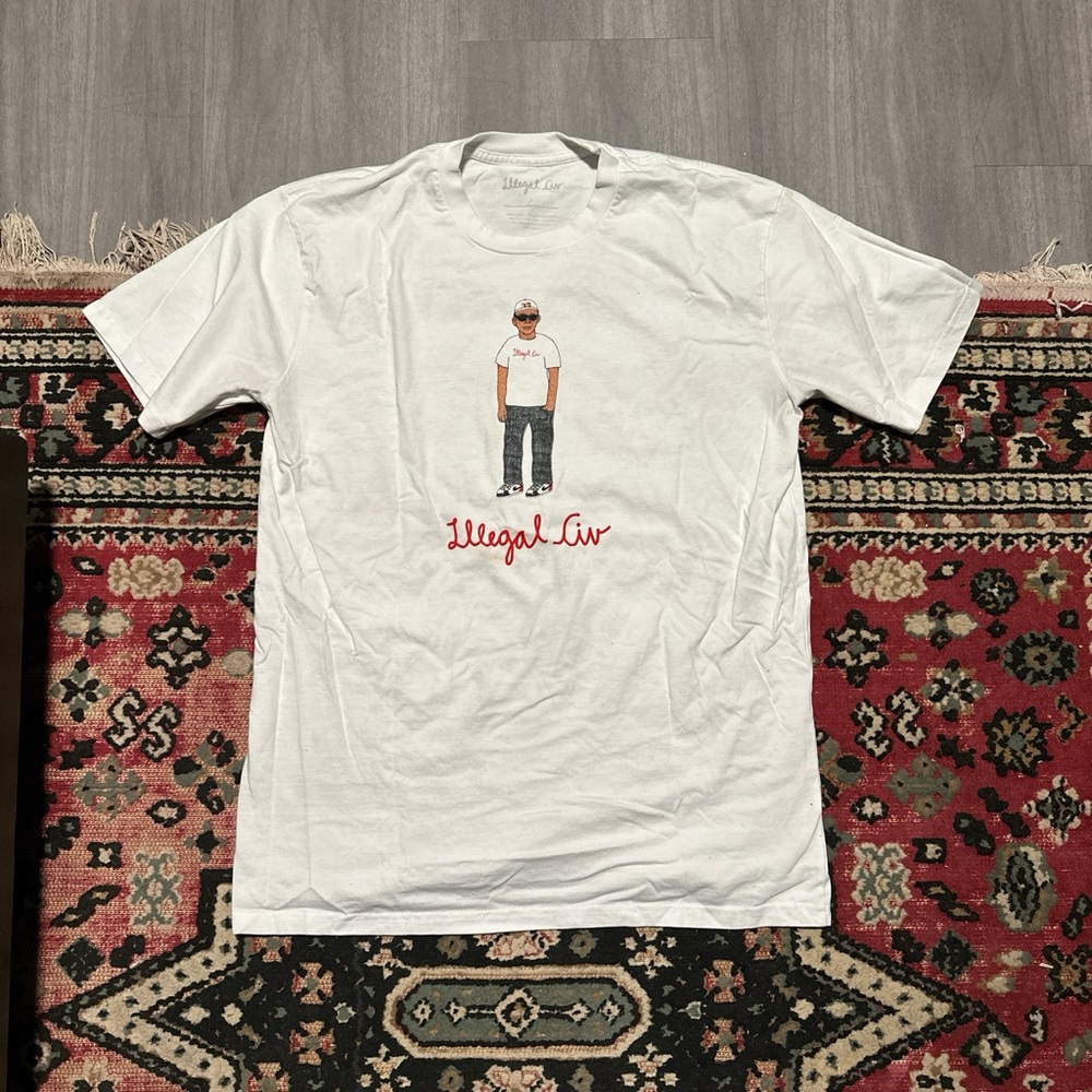 Large illegal civ skate tee